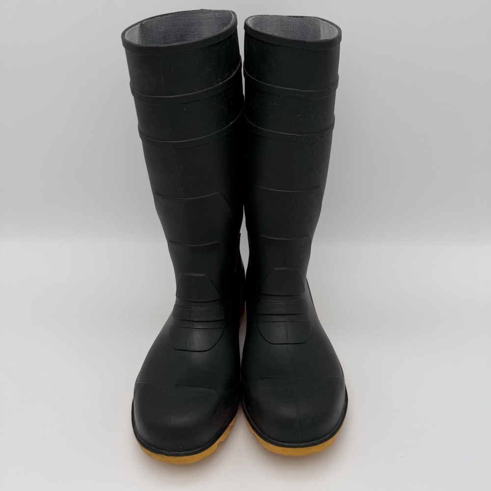 Fast 15' Safety Work Boots Size 44/10 Black Waterproof Steel Toe Pull On S5